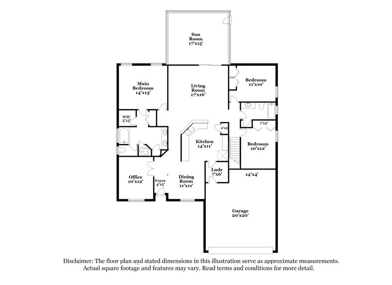 2,150/Mo, 1166 Calla Glen Ln Green Cove Springs, FL 32043 Floor Plan View