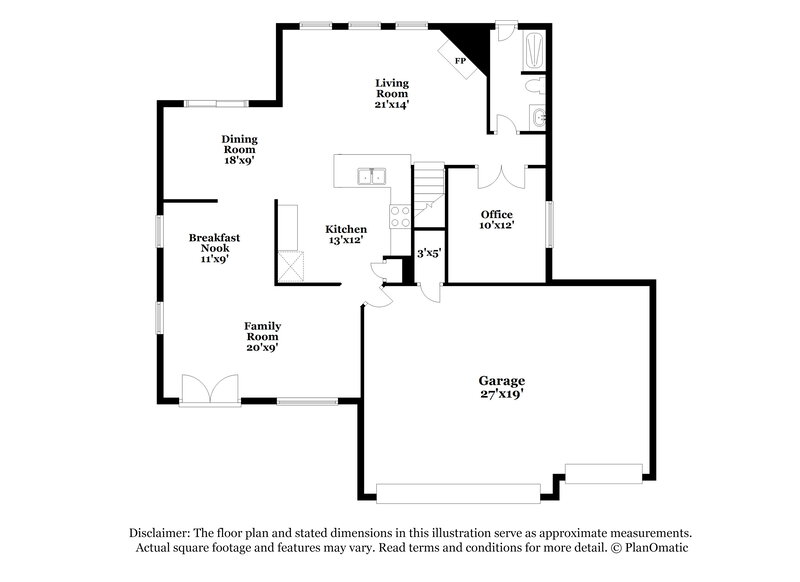 3,460/Mo, 998 Garrison Dr Saint Augustine, FL 32092 Floor Plan View