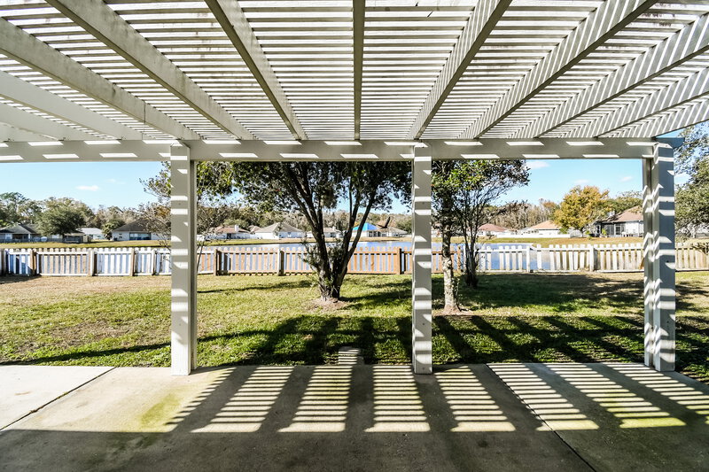 1,930/Mo, 11794 Rolling River Blvd Jacksonville, FL 32219 Covered Patio View
