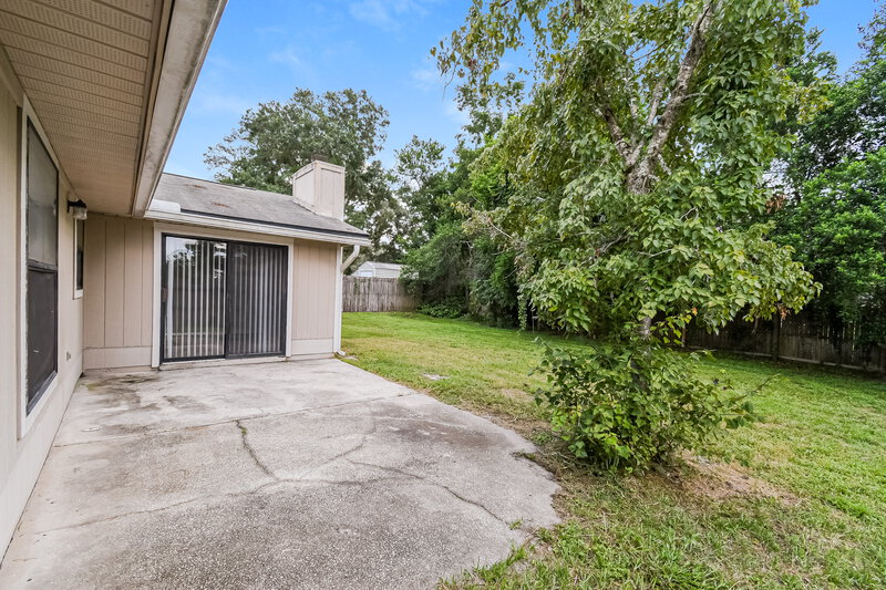 2,480/Mo, 2921 Andy Ct Orange Park, FL 32065 Rear View
