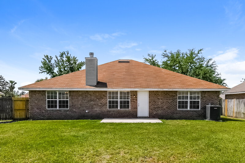 2,950/Mo, 2996 Plum Orchard Dr Orange Park, FL 32073 Rear View 2