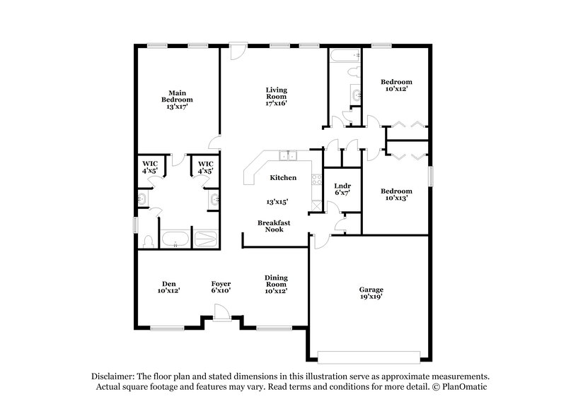 1,755/Mo, 2878 Taylor Hill Dr Jacksonville, FL 32221 Floor Plan View