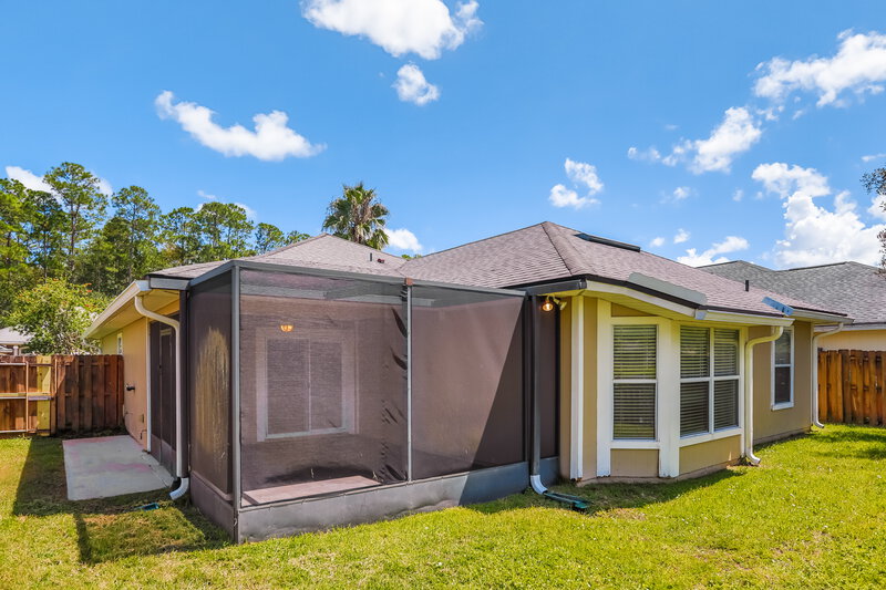 2,175/Mo, 1023 Beckingham Dr St Augustine, FL 32092 Rear View