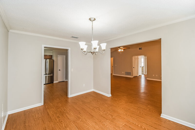 2,130/Mo, 10914 Horse Track Dr Jacksonville, FL 32257 Dining Room View 2