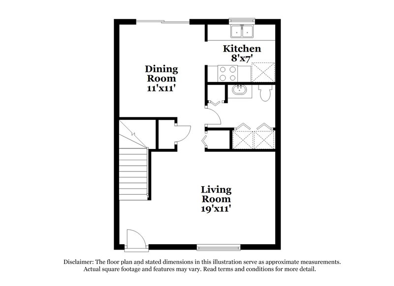 1,265/Mo, 4811 Cherwell Ln Jacksonville, FL 32217 Floor Plan View