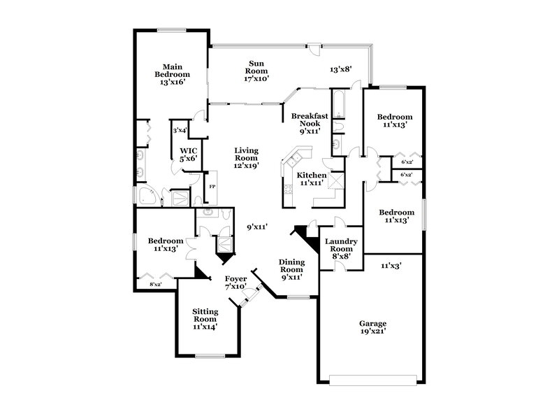 2,935/Mo, 105 Calley Ct Saint Johns, FL 32259 Floor Plan View