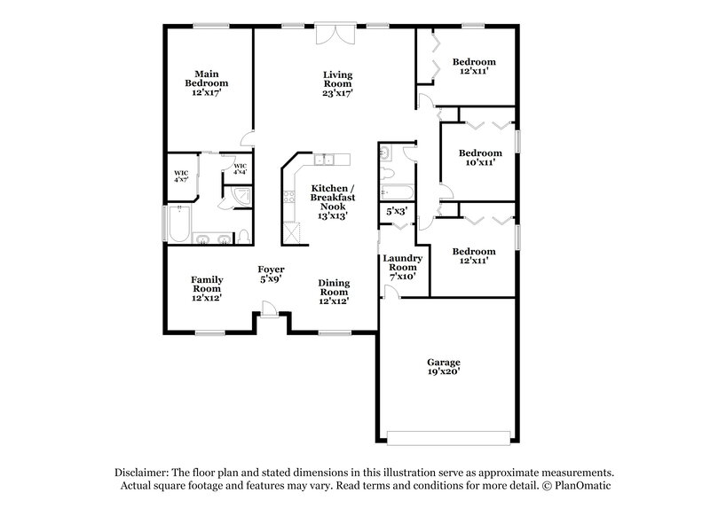 2,495/Mo, 12873 Kelsey Island Dr Jacksonville, FL 32224 Floor Plan View