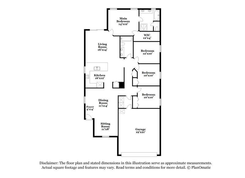 1,815/Mo, 2741 Acorn Park Dr N Jacksonville, FL 32218 Floor Plan View
