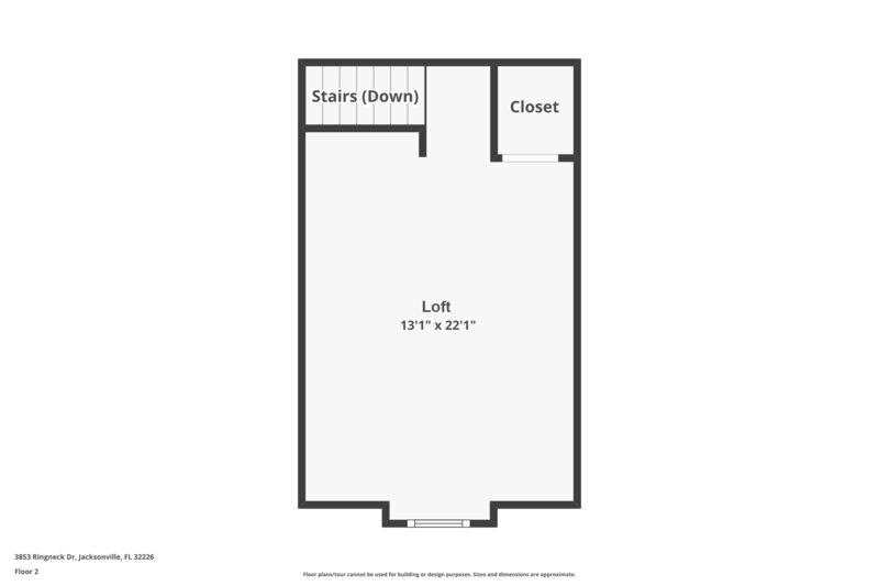 2,235/Mo, 3853 Ringneck Dr Jacksonville, FL 32226 Floorplan View 2