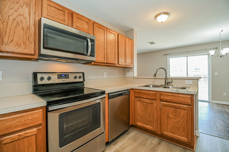 1,905/Mo, 1848 Pineta Cove Dr Middleburg, FL 32068 Kitchen View