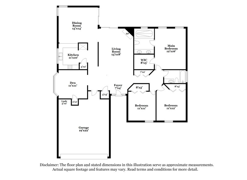2,990/Mo, 4355 E Pine Inlet St Jacksonville, FL 32277 Living Room View
