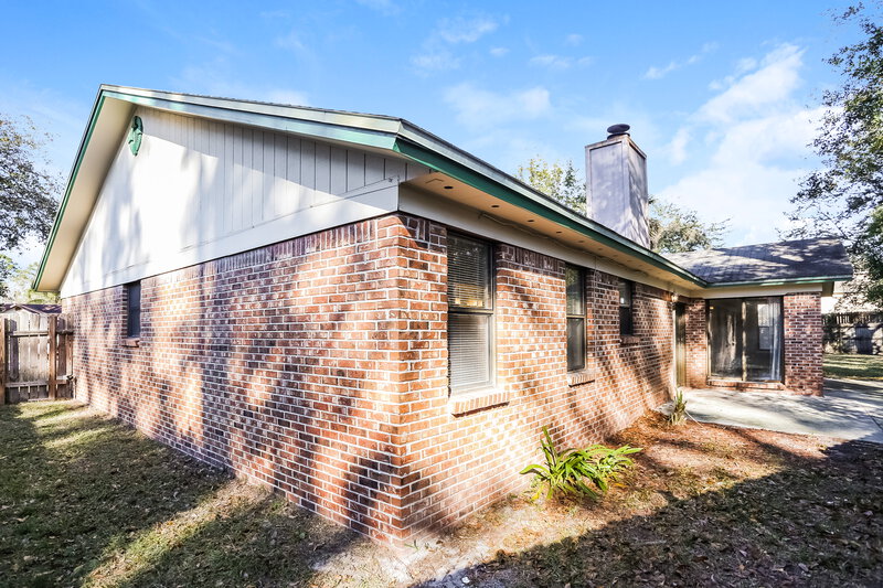 2,990/Mo, 4355 E Pine Inlet St Jacksonville, FL 32277 Rear View