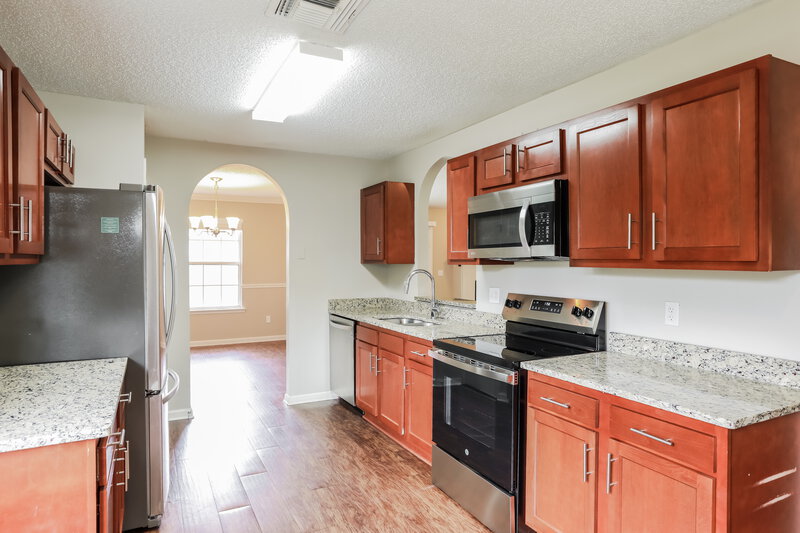 1,965/Mo, 607 Cozybrook Ln Fleming Island, FL 32003 Kitchen View