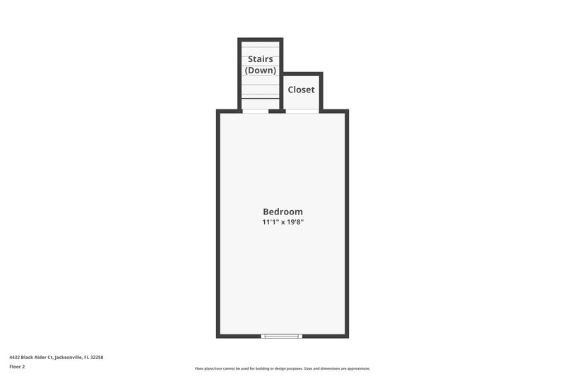 2,160/Mo, 4432 Black Alder Ct Jacksonville, FL 32258 Floor Plan View 2