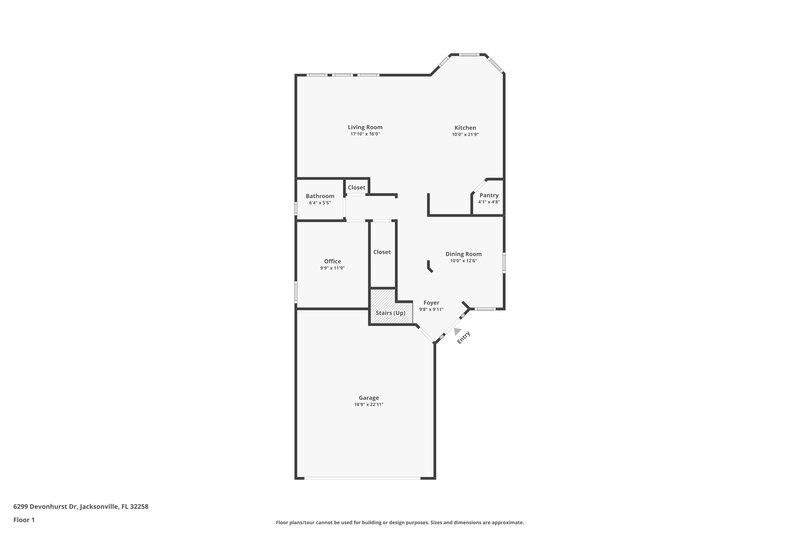 2,315/Mo, 6299 Devonhurst Dr Jacksonville, FL 32258 Floor Plan View