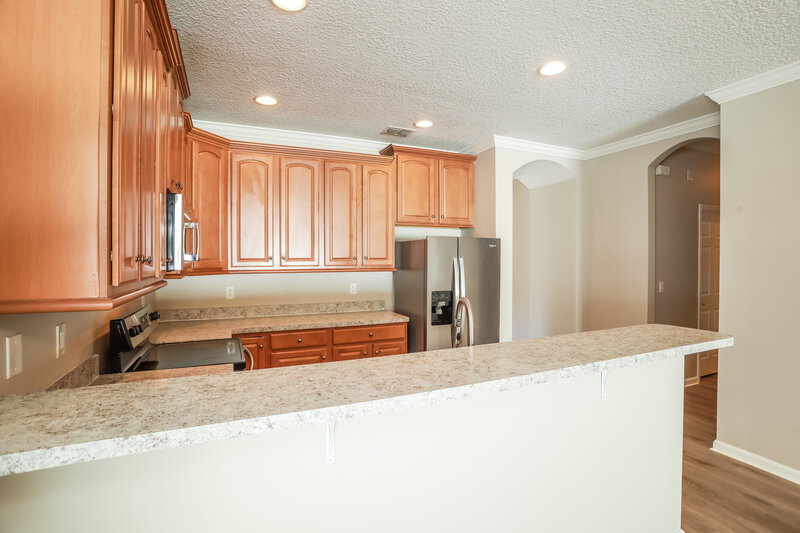 2,050/Mo, 3092 Litchfield Dr Orange Park, FL 32065 Kitchen View 2
