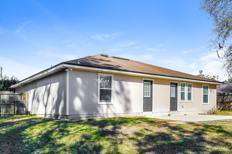 1,760/Mo, 2672 Secret Harbor Dr Orange Park, FL 32065 Rear View