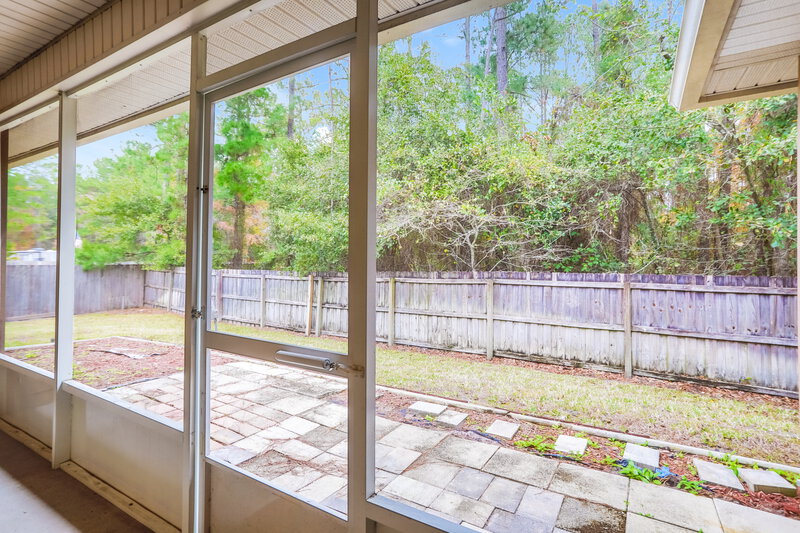 2,270/Mo, 1143 Calla Glen Ln Green Cove Springs, FL 32043 Screen Porch View