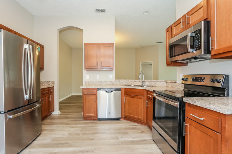 2,020/Mo, 1560 Beecher Ln Orange Park, FL 32073 Kitchen View