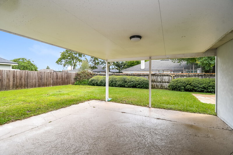 1,970/Mo, 3279 Chad Bourne Dr Green Cove Springs, FL 32043 Covered Patio View