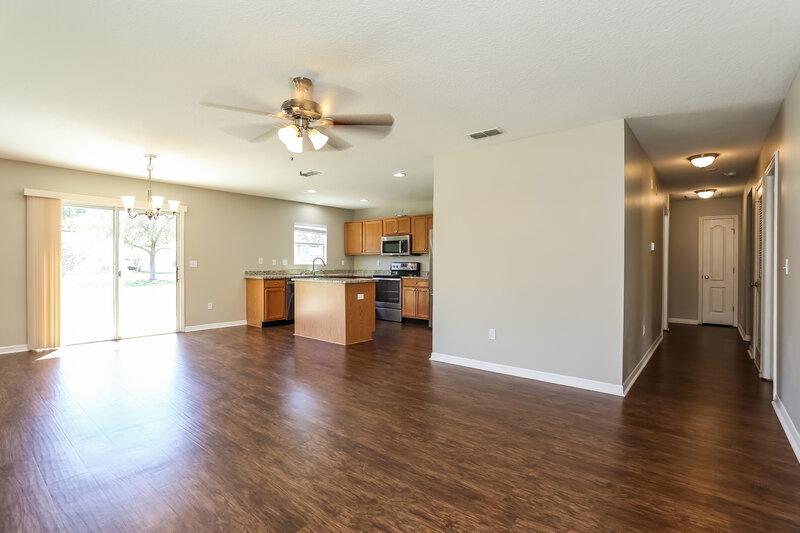 1,840/Mo, 3812 Ellaville Ct Jacksonville, FL 32218 Living Room View