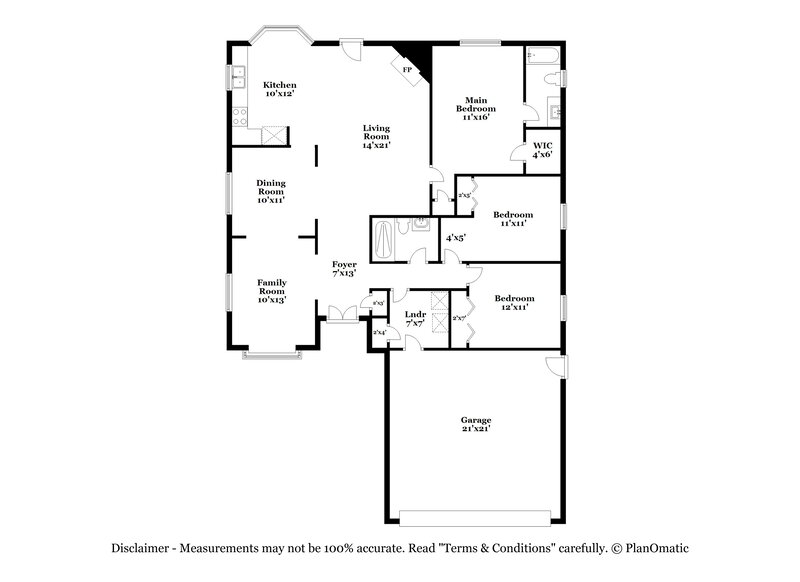1,690/Mo, 8773 Spring Harvest Ln E Jacksonville, FL 32244 Floor Plan View