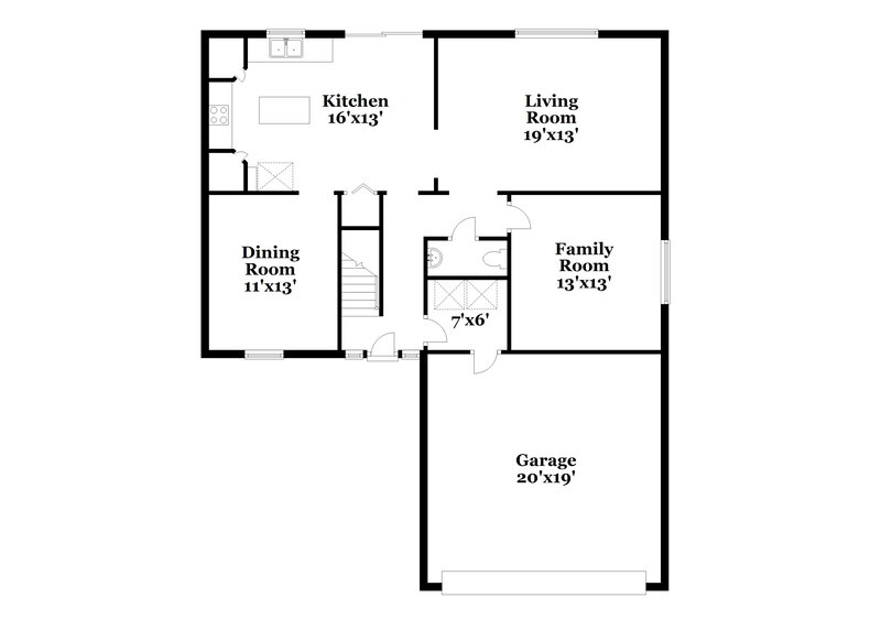 2,360/Mo, 7395 Volley Drive N Jacksonville, FL 32277 Floor Plan View