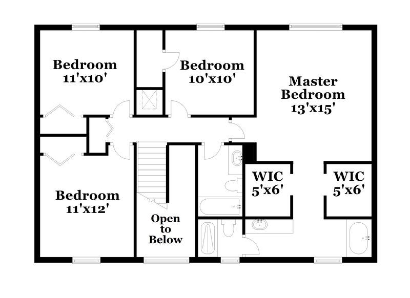 2,360/Mo, 7395 Volley Drive N Jacksonville, FL 32277 Floor Plan View 2