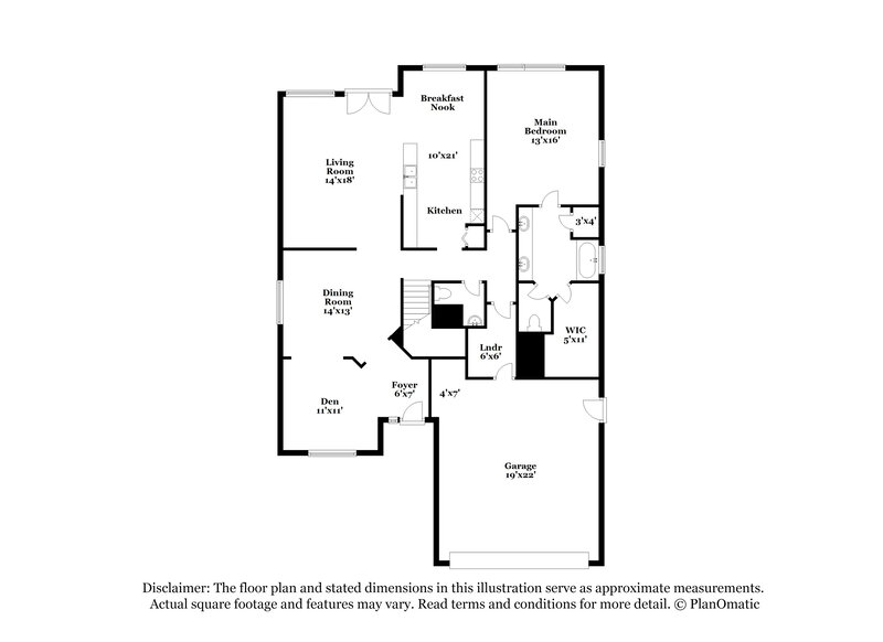 2,215/Mo, 9286 Hawkeye Dr Jacksonville, FL 32221 Floor Plan View