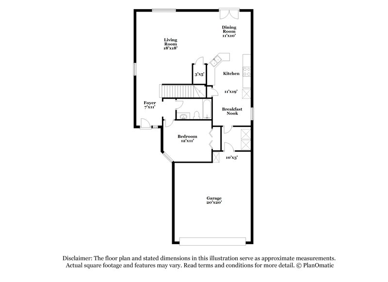 2,275/Mo, 651 Spanish Wells Rd Jacksonville, FL 32218 Floor Plan View