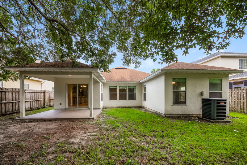 2,080/Mo, 12616 Pine Marsh Way Jacksonville, FL 32226 Rear View