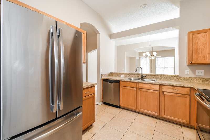 1,745/Mo, 10447 Centerwood Ct Jacksonville, FL 32218 Kitchen View 2