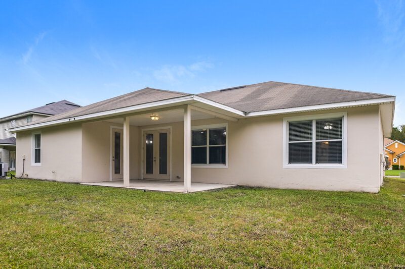 2,070/Mo, 2711 Spoonbill Trl Orange Park, FL 32073 Rear View