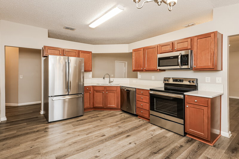 1,740/Mo, 1817 Penzance Pkwy Middleburg, FL 32068 Kitchen View