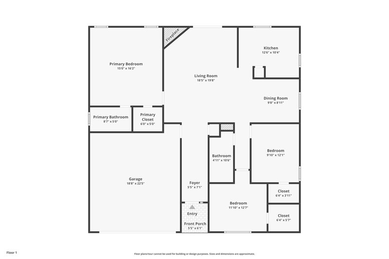 2,360/Mo, 12772 Glade Springs Dr S Jacksonville, FL 32246 Floor Plan View