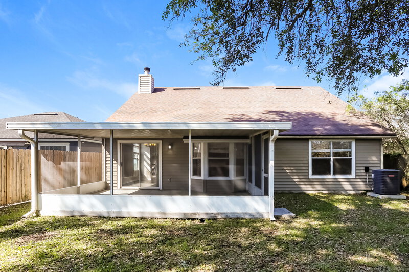 2,880/Mo, 1455 Beecher Ln Orange Park, FL 32073 Rear View