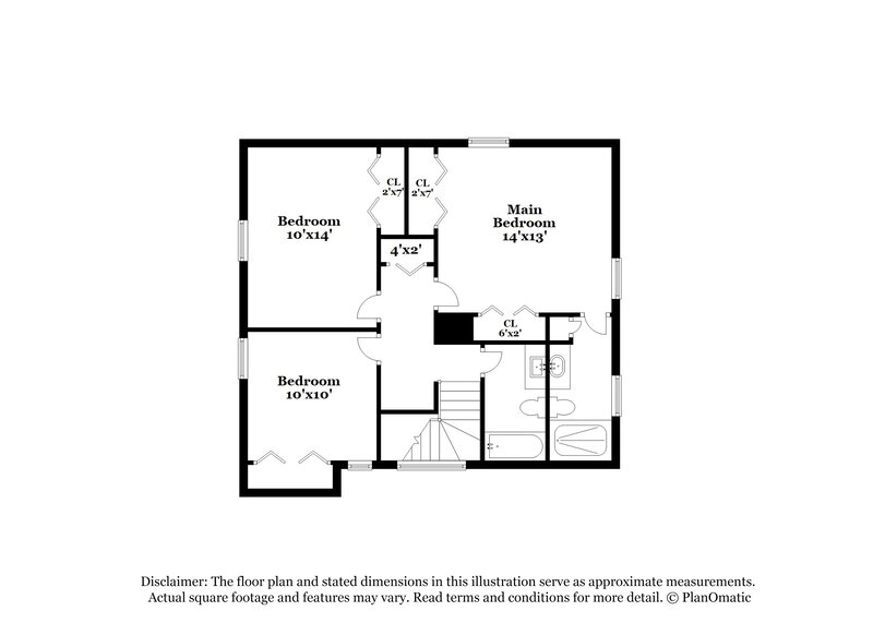 2,025/Mo, 1817 Farm Way Middleburg, FL 32068 Floor Plan View 2