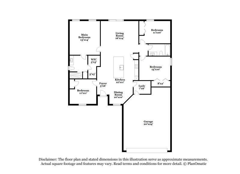 1,855/Mo, 6069 Patriots Landing Ln Jacksonville, FL 32244 Floor Plan View