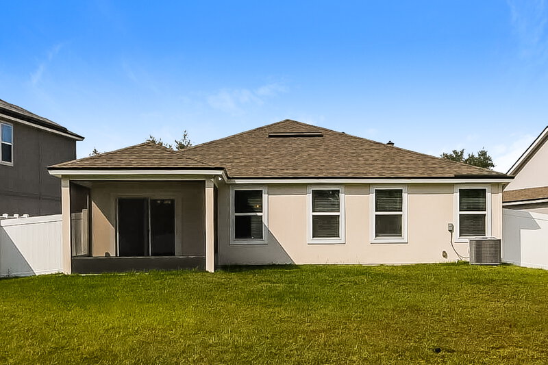 1,890/Mo, 4161 Fishing Creek Ln Middleburg, FL 32068 Rear View