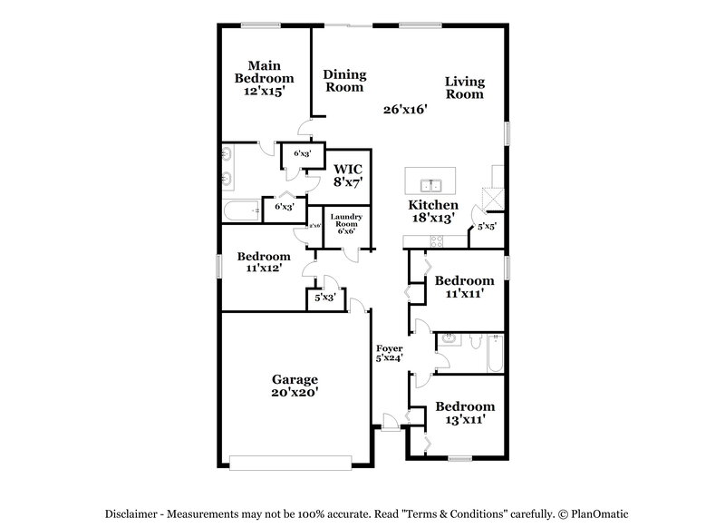 2,285/Mo, 3514 Song Bird Lakes Dr Green Cove Springs, FL 32043 Floor Plan View