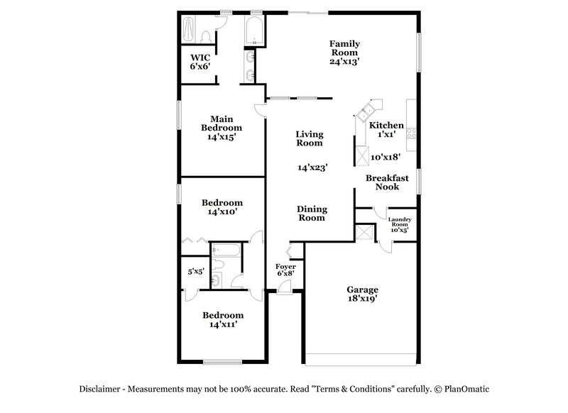 1,690/Mo, 8765 Merseyside Ave Jacksonville, FL 32219 Floor Plan View