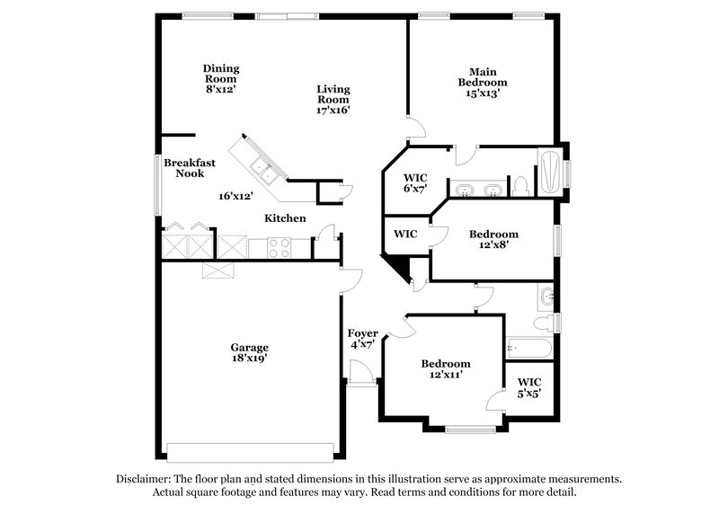 2,145/Mo, 45098 Amhurst Oaks Dr Callahan, FL 32011 Floor Plan View
