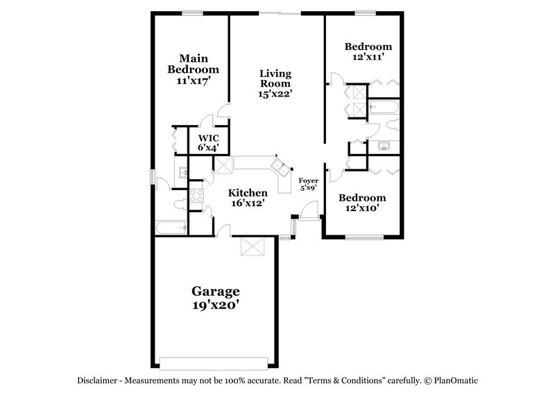 2,350/Mo, 84 Reeding Ridge Dr W Jacksonville, FL 32225 Floor Plan View