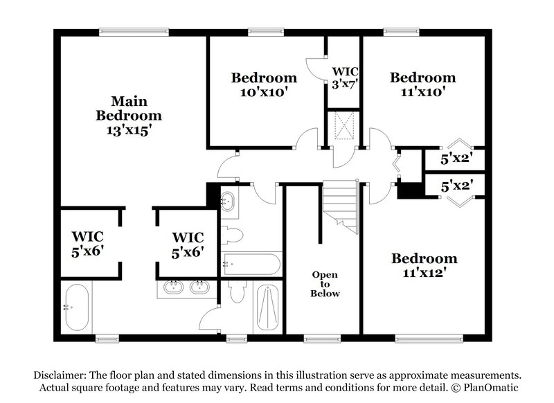 2,325/Mo, 7115 High Bluff Rd Jacksonville, FL 32244 Floorplan View 2