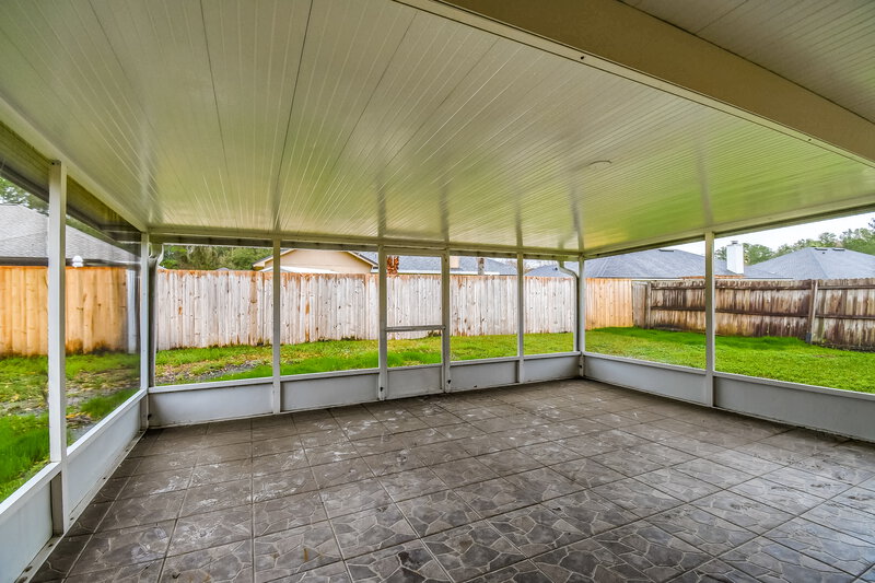 1,765/Mo, 2171 Joseph Hewes Ct Orange Park, FL 32073 Screen Porch View