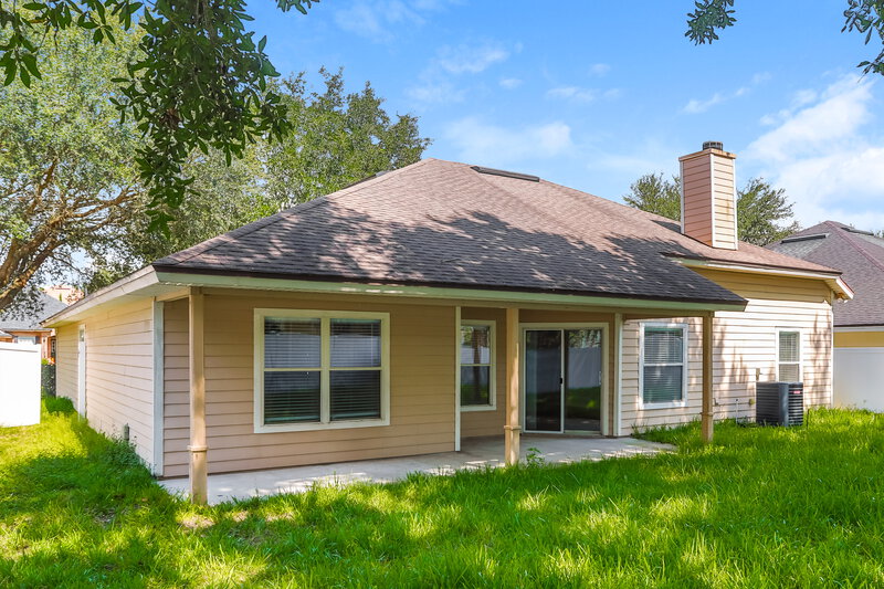 2,840/Mo, 3349 Horseshoe Trail Dr Orange Park, FL 32065 Rear View