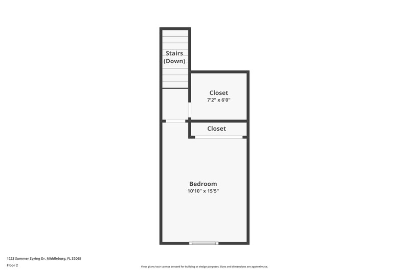 1,895/Mo, 1223 Summer Springs Drive Middleburg, FL 32068 Floorplan View 2
