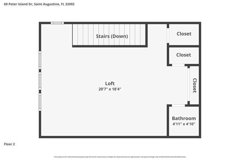 2,635/Mo, 69 Peter Island Dr Saint Augustine, FL 32092 Floorplan View 2