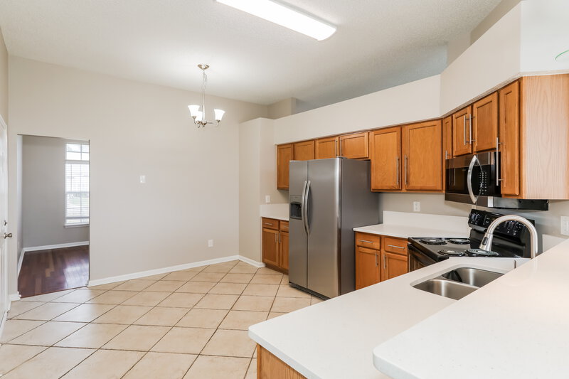 2,115/Mo, 3143 Fox Squirrel Dr Orange Park, FL 32073 Kitchen View 2