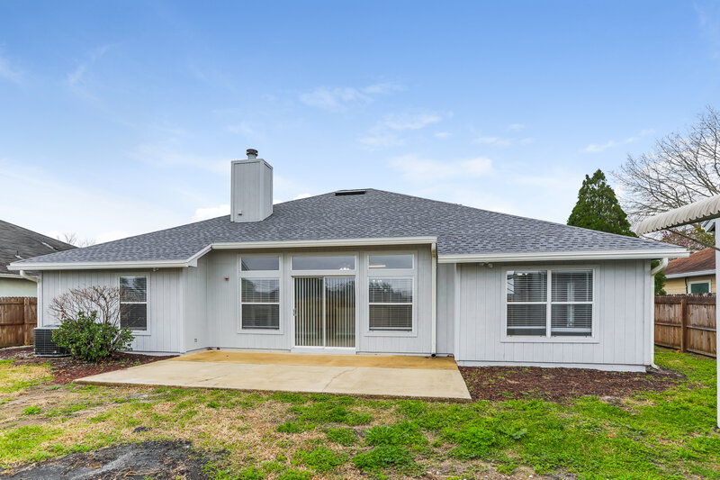 2,115/Mo, 3143 Fox Squirrel Dr Orange Park, FL 32073 Rear View